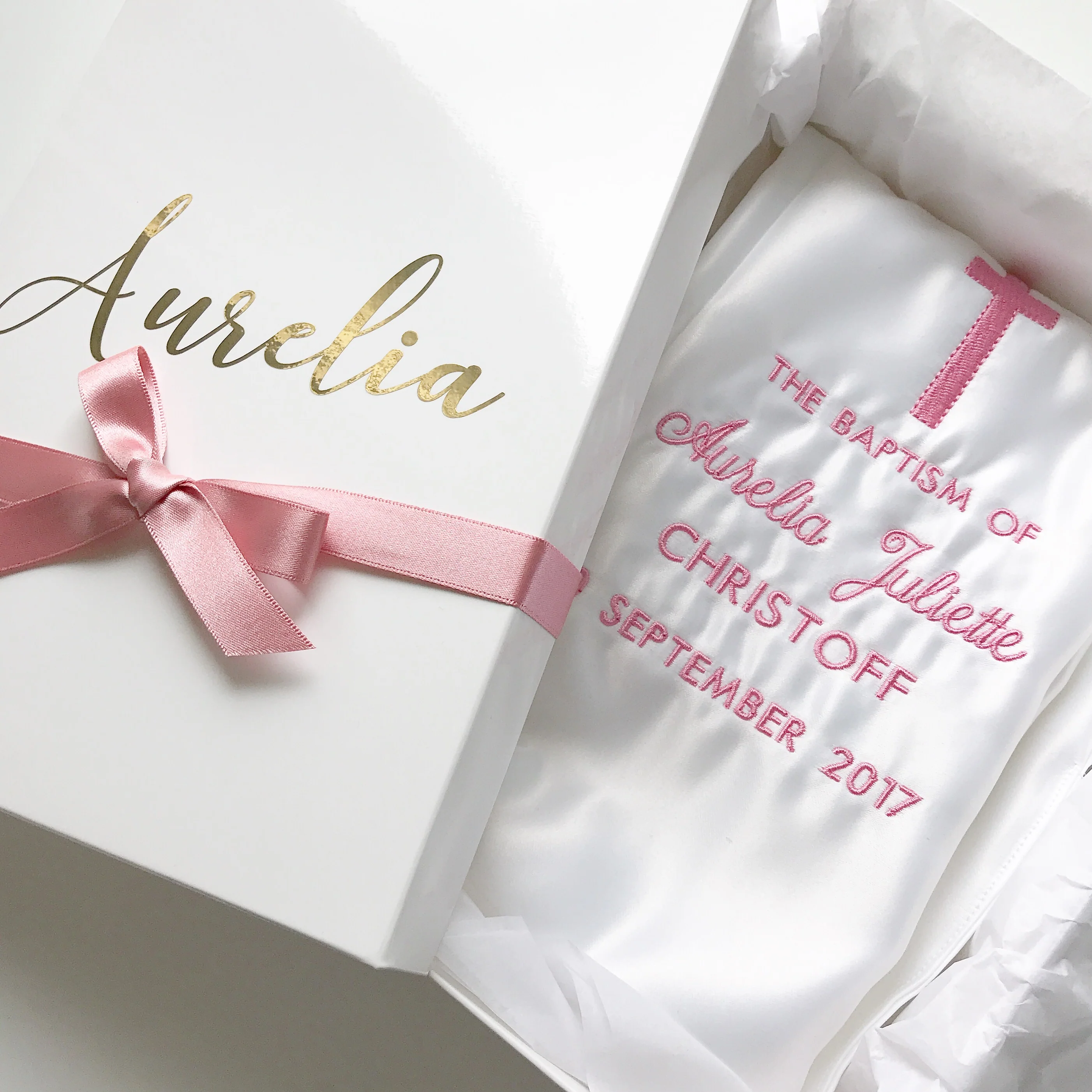 Embroidered Baptism Stole - Image 3