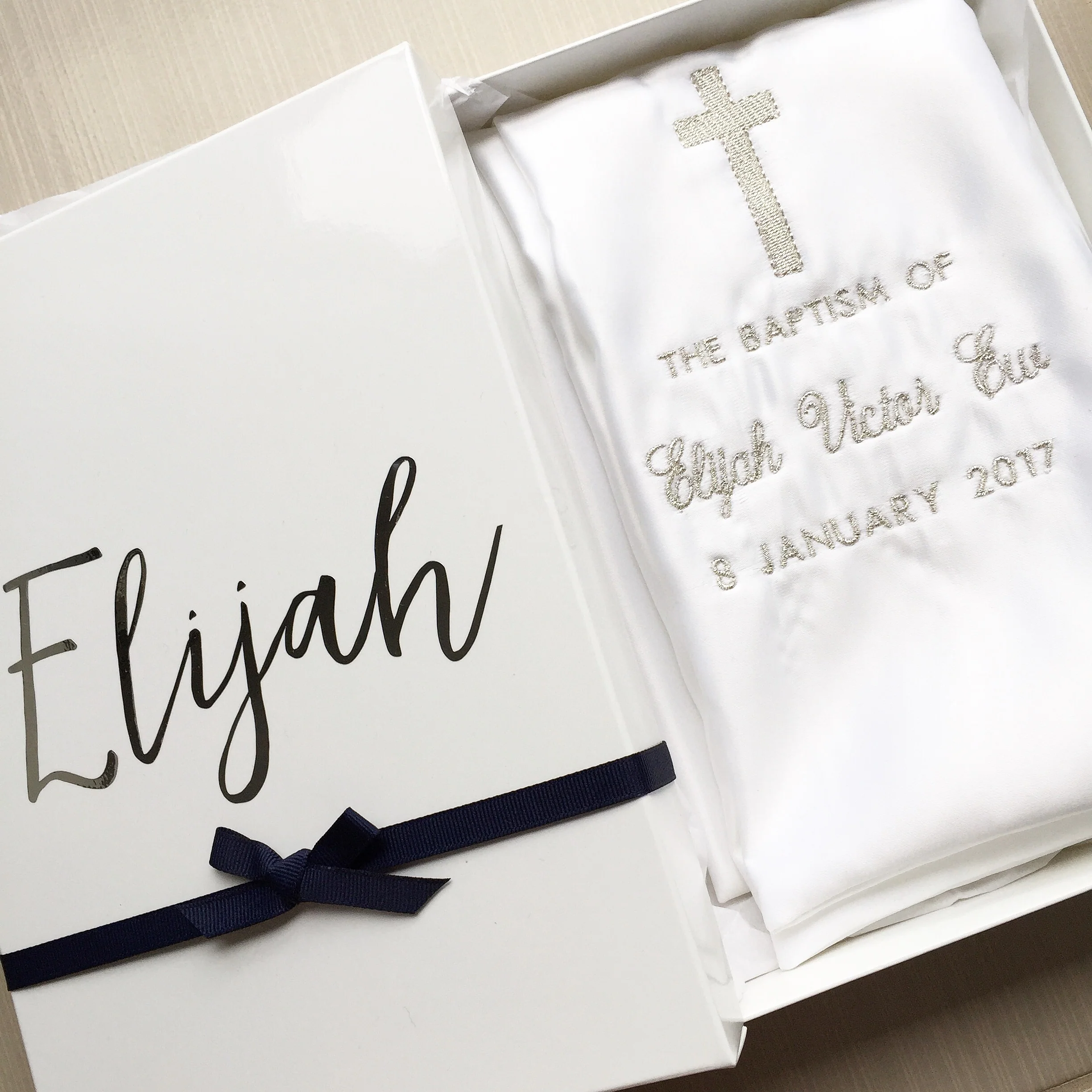 Embroidered Baptism Stole - Image 4