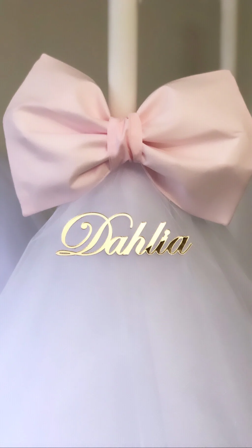 Orthodox Christening/Wedding Bow Candle | Lambatha - Image 3