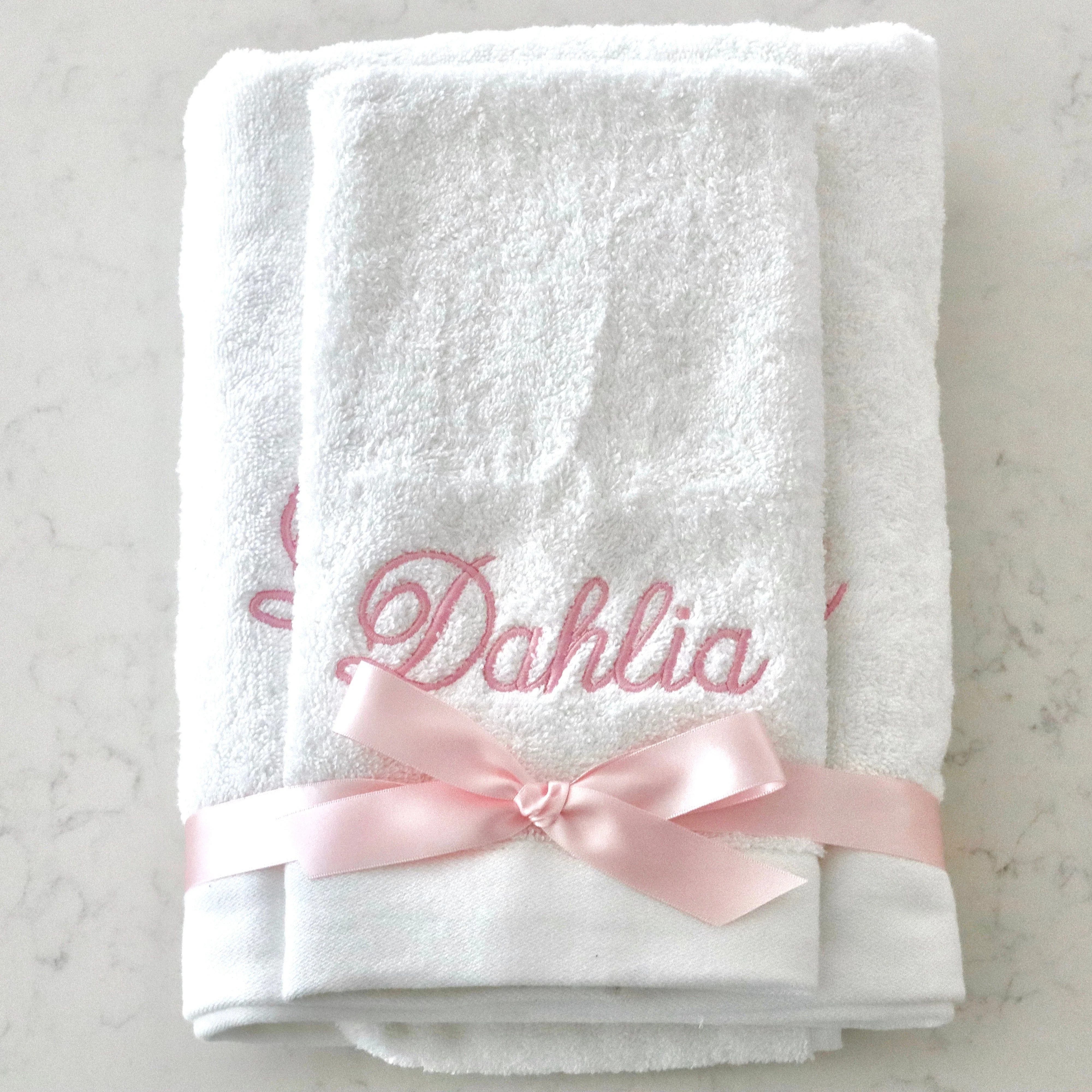 Embroidered Bath Towel - Image 4