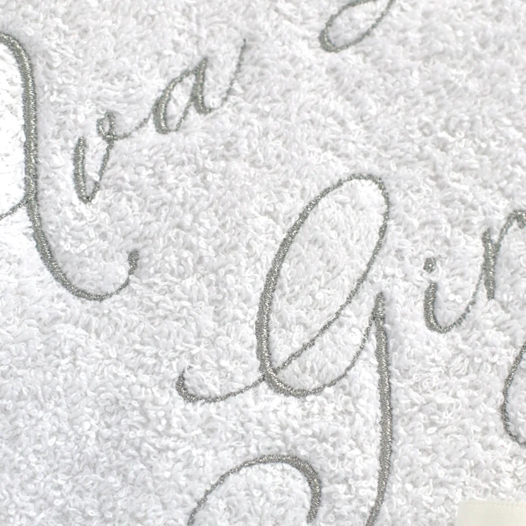 Embroidered Bath Towel - Image 6