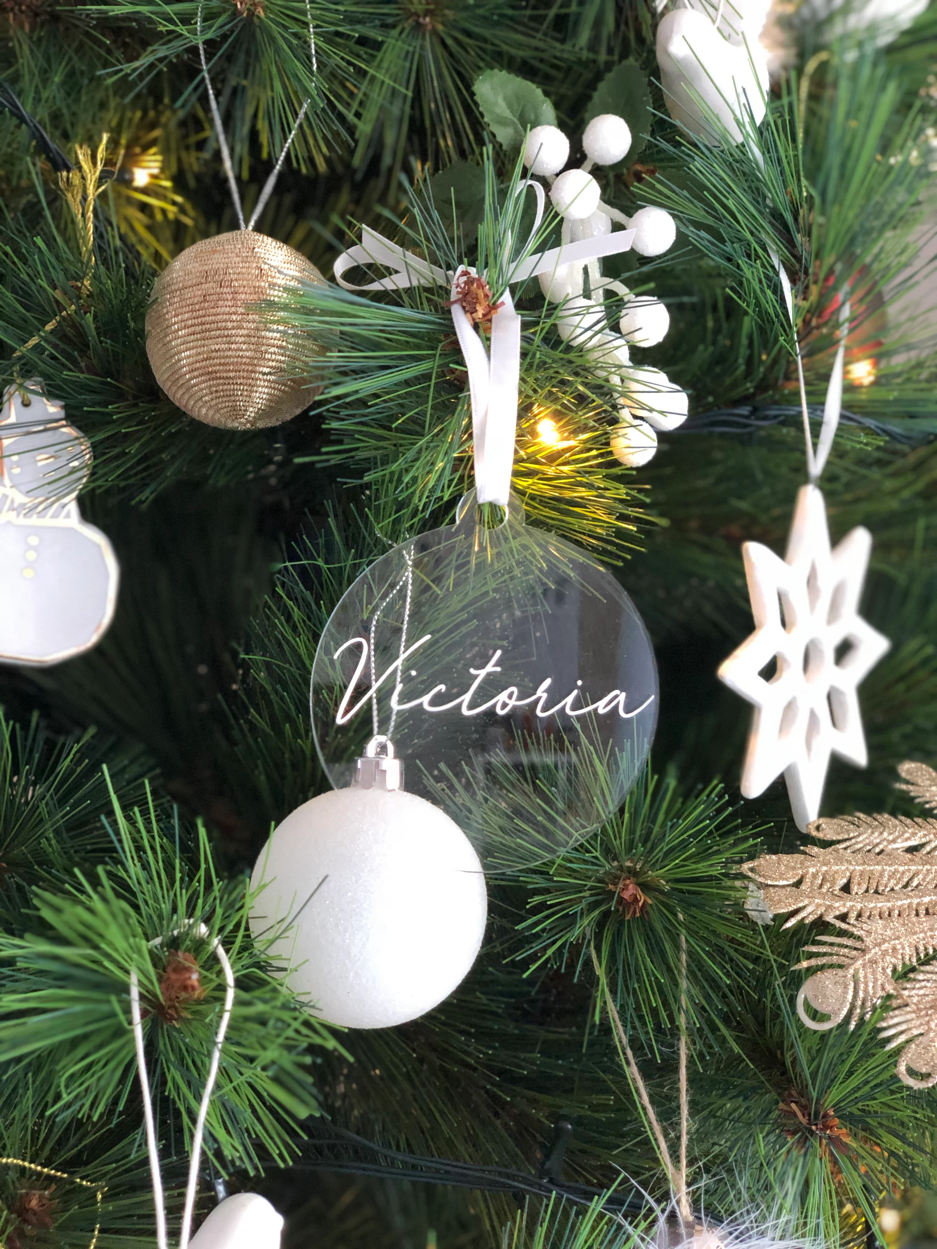 Personalised Acrylic Baubles - Image 4