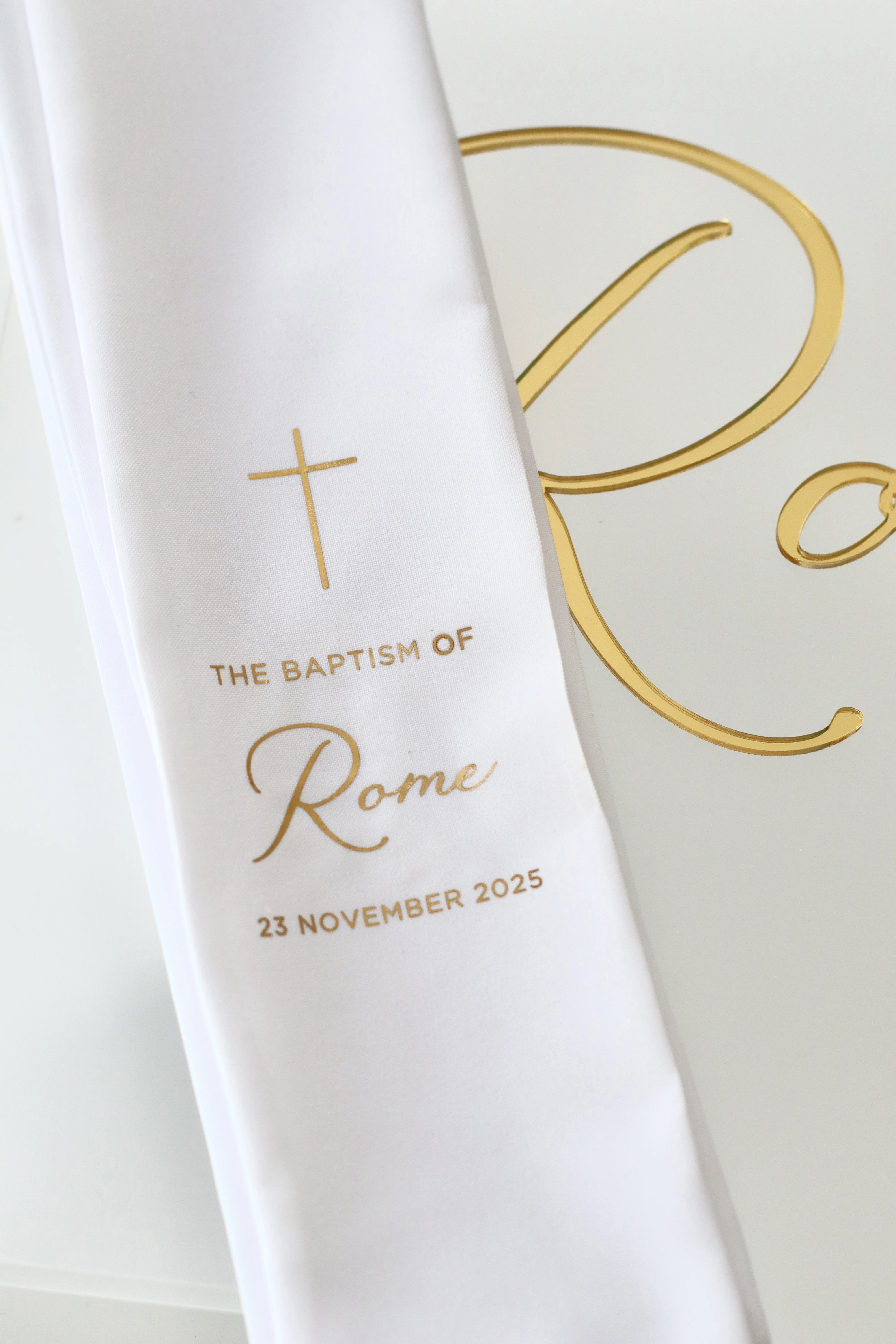 Printed Baptism Stole - Image 3