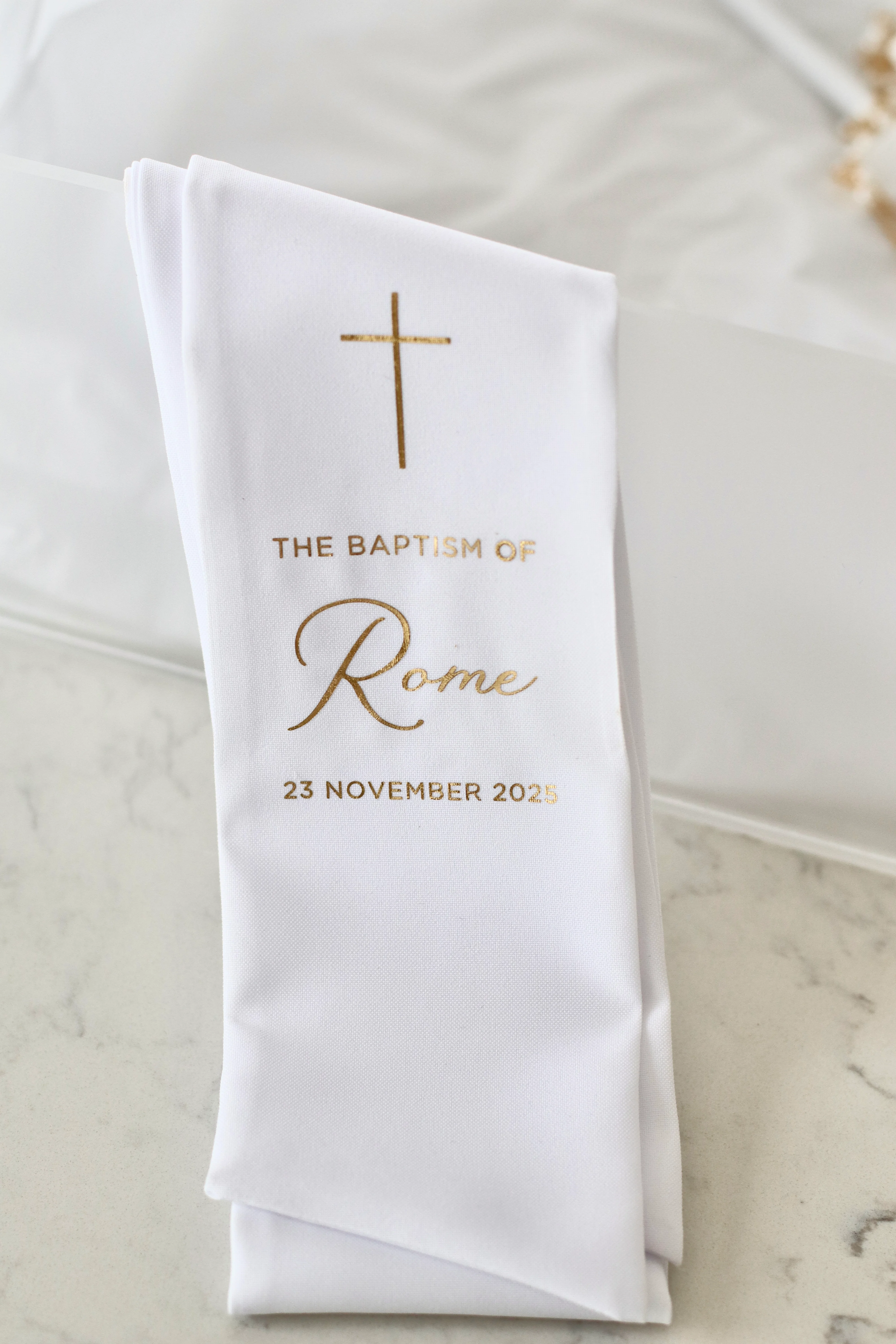 Printed Baptism Stole - Image 4